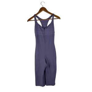 Nike Bodysuit Jumpsuit Sleeveless Athletic‎ Workout Activewear Purple Size XS